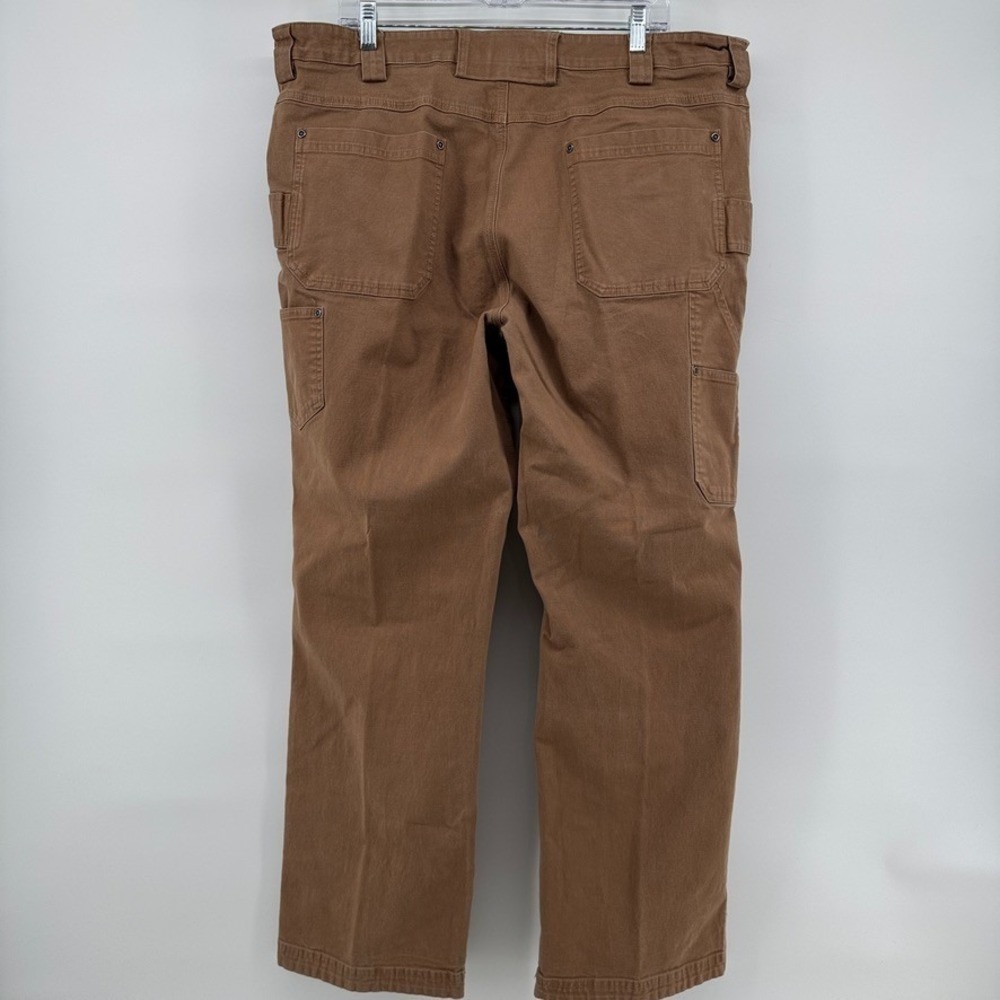 Duluth Trading Flex Fire Hose Cargo Pants Mens 42x32 (41x31) Brown - Picture 8 of 14